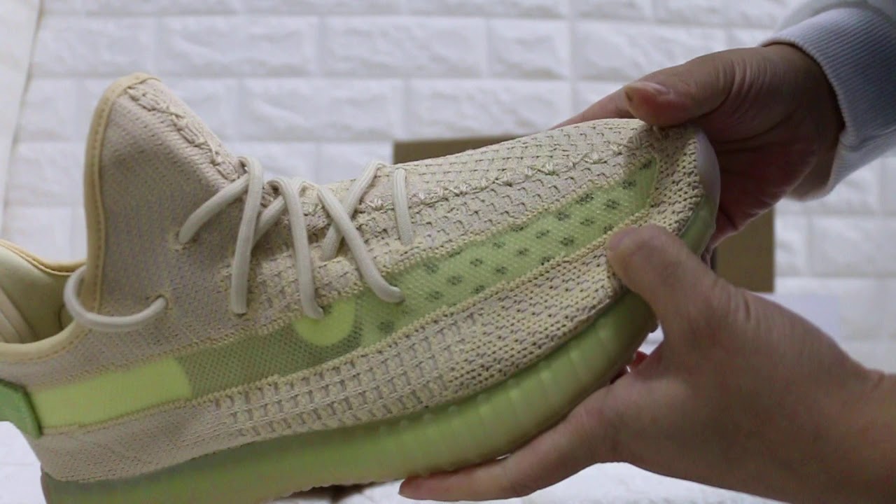 yeezy 350 flax on feet