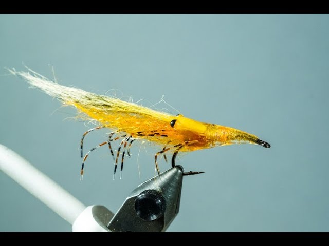 Fly Tying UV Glass Gras Shrimp Streamer Saltwater Fly Sea Trout Bass 