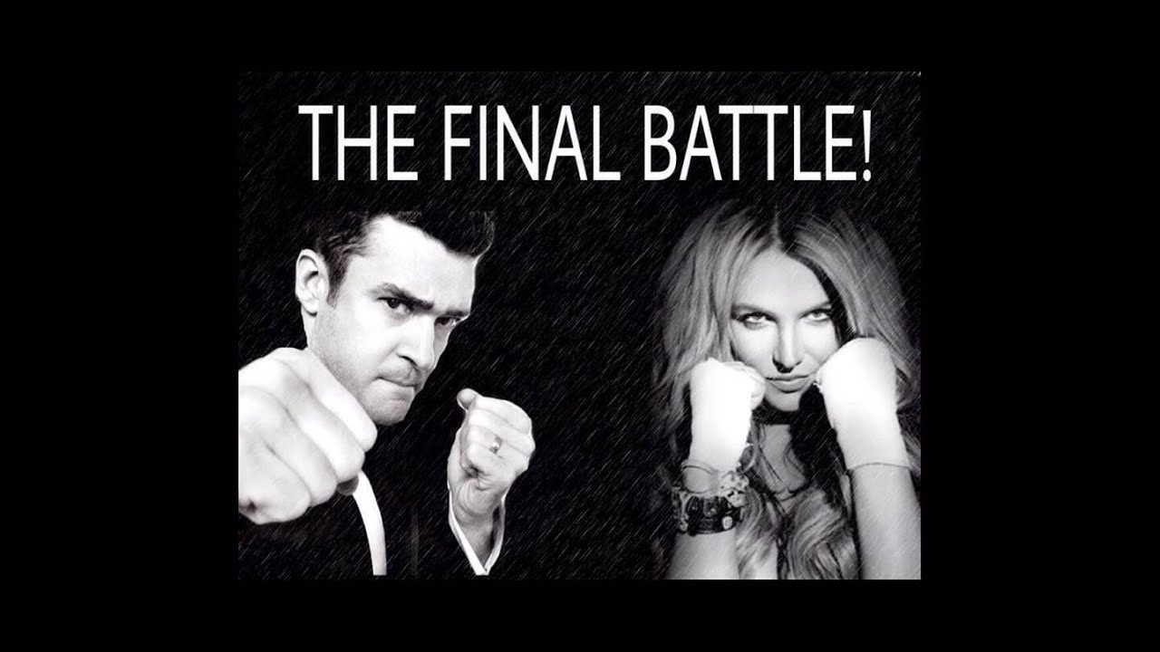 Britney Spears and Justin Timberlake The Final Battle (funny) YouTube