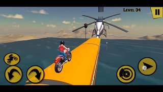 Stunt Bike Racing in the Sky: Ramp Bike Impossible all mode screenshot 2