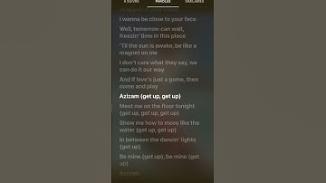Thumbnail of Azizam [ lyrics ] #azizam #music #lyrics #edsheeran