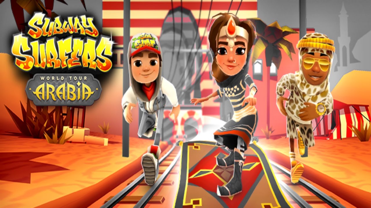 Subway Surfers ARABIA iPhone Gameplay #2