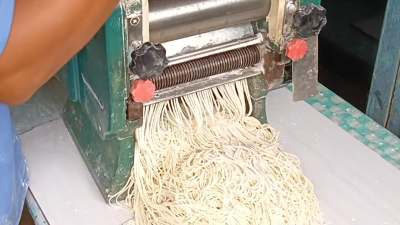 CARA MEMBUAT MIE BASAH SUPER KENYAL TANPA TELUR