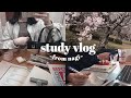 【study vlog】大学生2年目！勉強も遊びも全力でいきます❤️‍🔥｜今年度も早起きするよ