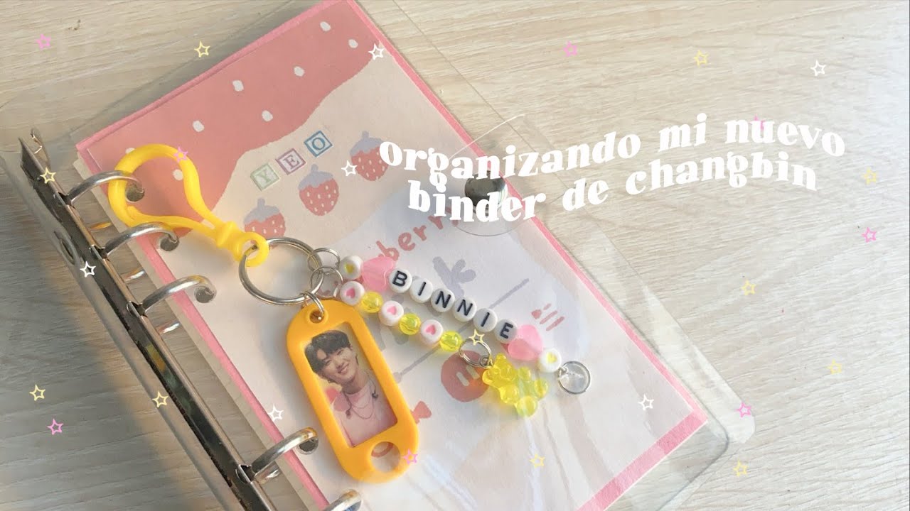 ; organizando mi primer binder ; YouTube