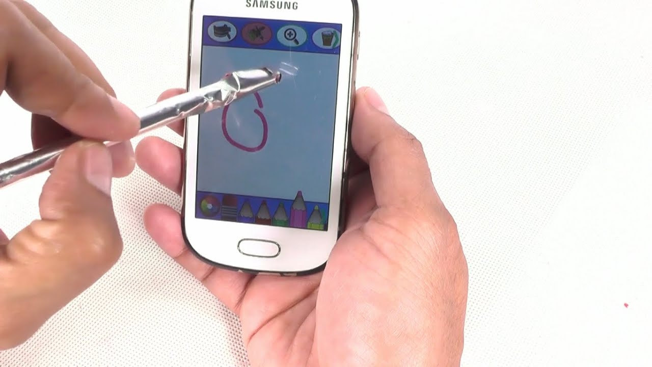 Cara Membuat Stylus Pen Handphone - Youtube