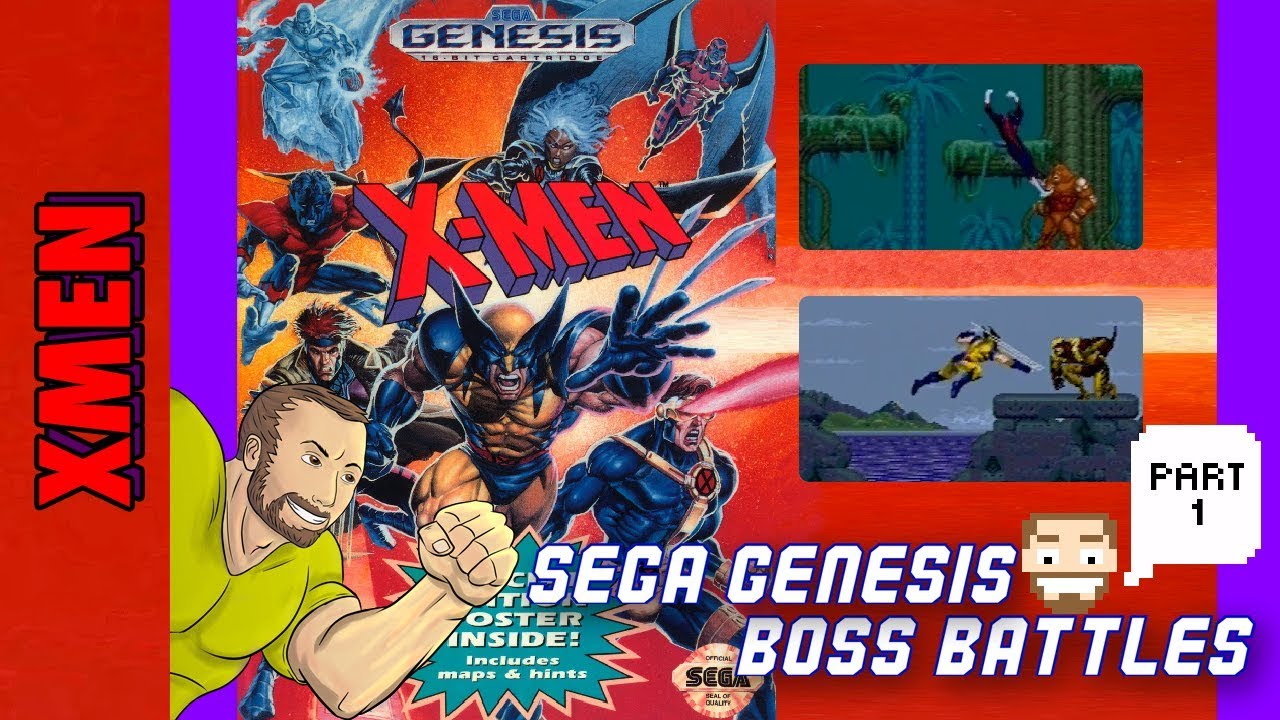 Sega Genesis Boss Battles - Xmen | Part 1 - YouTube