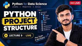 Python Modules & Packages 🔴 | Project Structure, pip, venv & .env | Lecture #9 LIVE