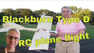 1912 Blackburn Type D Model Airplane Review and Flight Test