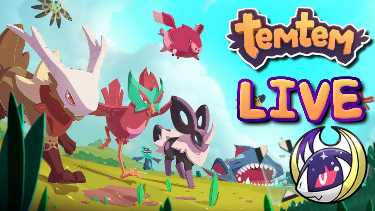 BLIND PLAYTHROUGH!!! || TemTem Blind Playthrough LIVE
