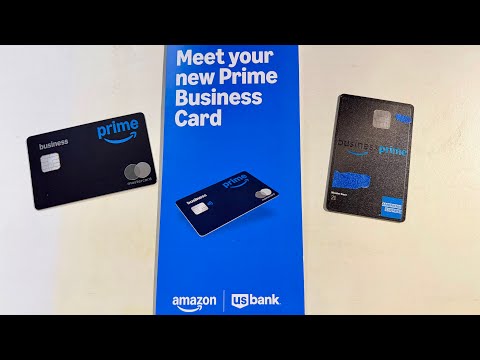 New U.S. Bank Amazon Prime Business Card Unboxing & Comparison to AMEX Card