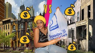 2020 | Chicago Thrift Trip | RICH VS POOR Areas | Goodwill & Markets