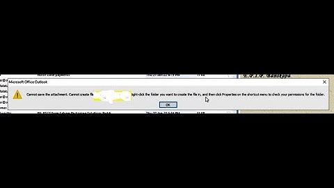 Cannot Save the Attachments in Outlook 2016, 2013, 2010 #Get It Fixed