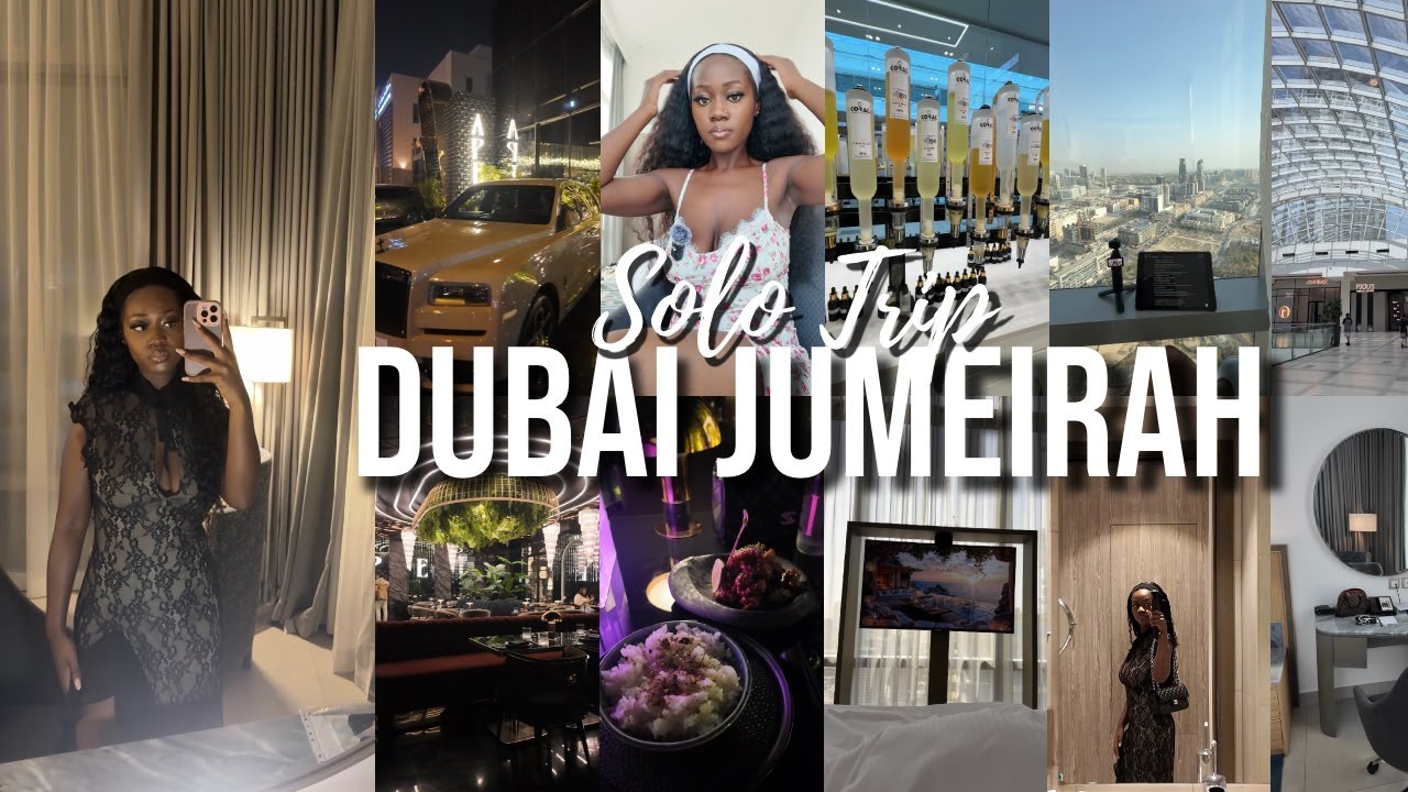 SOLO TRIP TO DUBAI | LUXURY HOLIDAY | FIRST COLLECTION HOTEL | Solo Date, Oud shopping, reset & more