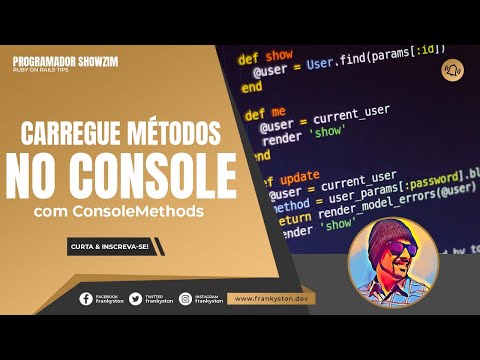 Carregue métodos no console no Rails 6.1.4