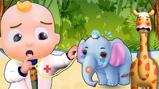 Sick Animals! Where's the Vet? 🚑🐾 | Healthy Habits and Educational Song for Kids | 🎶 Nursery Rhymes