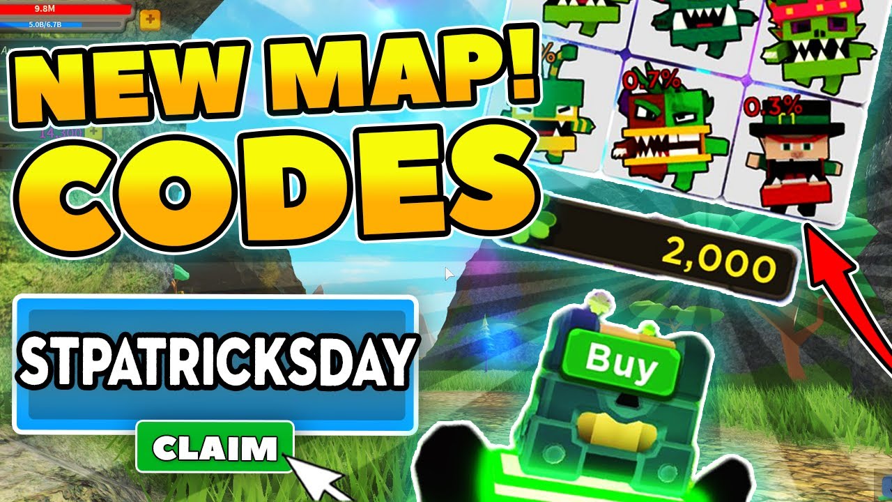 New Giant Simulator Codes St Patrick S Update Roblox Youtube