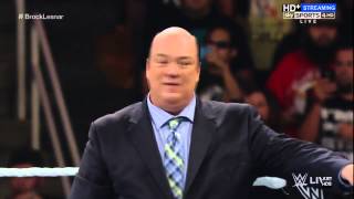 Brock Lesnar INTRO RAW 03.08.2015