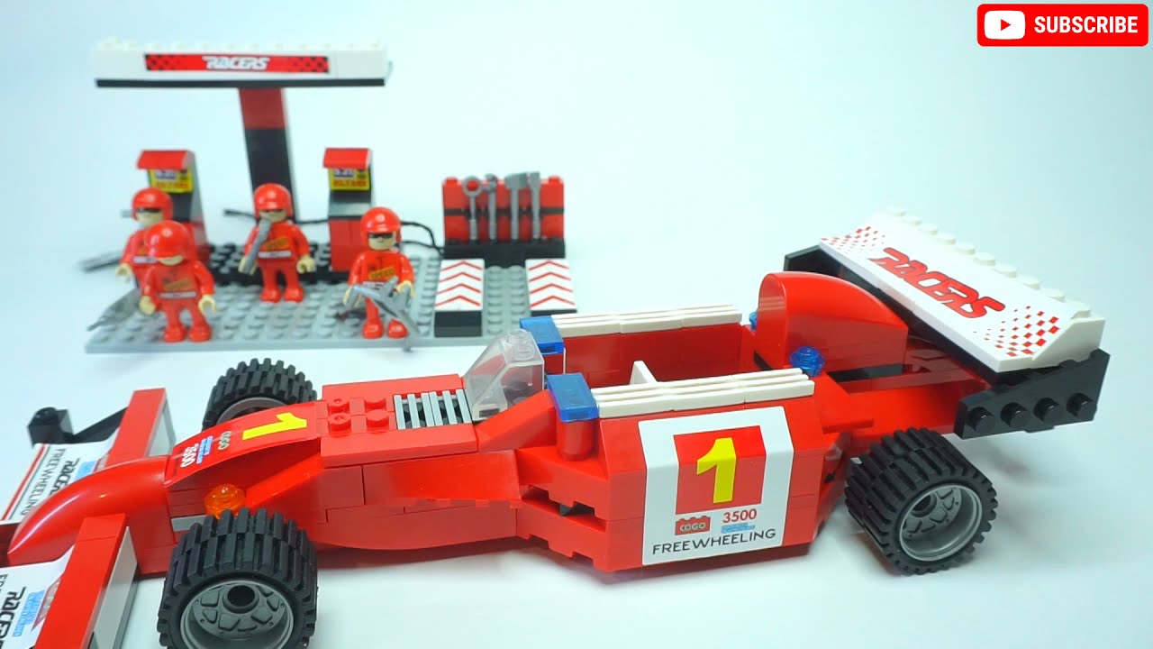 Racing car COGO building blocks LEGO compatible toy