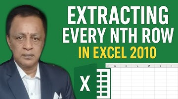 Elke N-de rij in Excel 2010 extraheren met Power Query | Excel Guru-zelfstudie