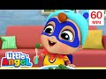 Vegetables Make Us Strong | Little Angel | Nursery Rhymes &amp; Cartoons for Kids | Moonbug