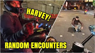 Man Sitting on the Road - Random Encounters