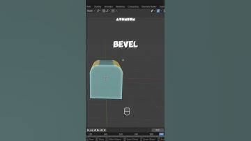 Fix Bevel Overlap Issue in Blender3D