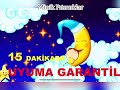 NİNNİ Piş Piş ve Müzik Sesi 15 Dakikada Uyuma Garantili Siyah Ekran Kesintisiz Reklamsız