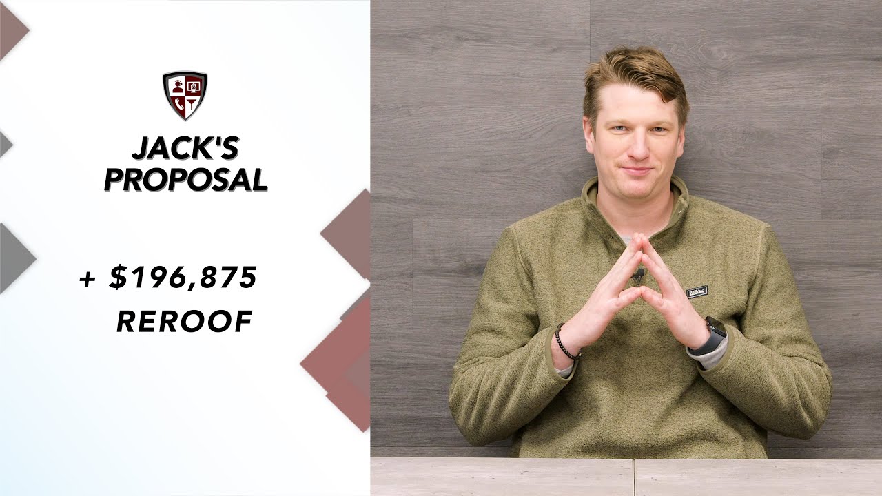 Jack's Proposal | $196,875 ReRoof