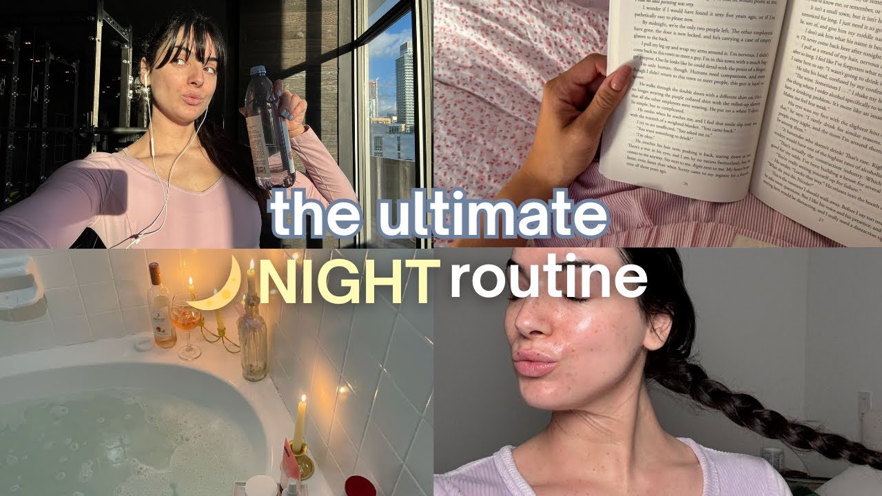 SELF CARE NIGHT ROUTINE Hygiene, Skincare, Workout, Maintenance Routine, Hair care!