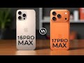 Apple iphone 16 pro max vs apple iphone 17 pro max