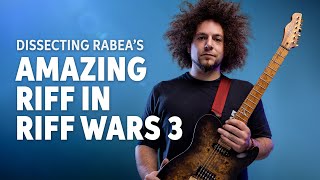 Rabea Massaad Breaks Down His Third Riff from Riff Wars 3 | Guitar Lesson