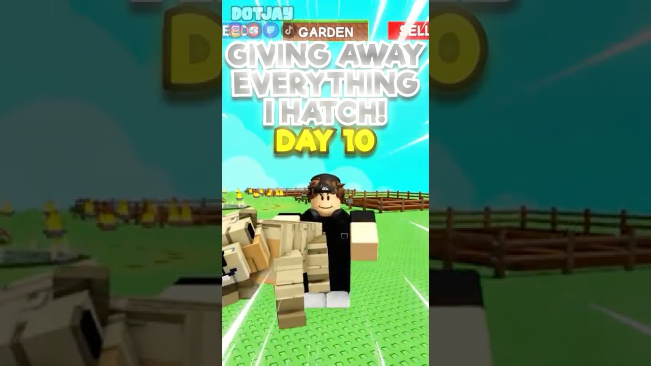 DAY 10 FREE PETS GIVEAWAY 🔥😲 | #growagarden #giveaway #roblox