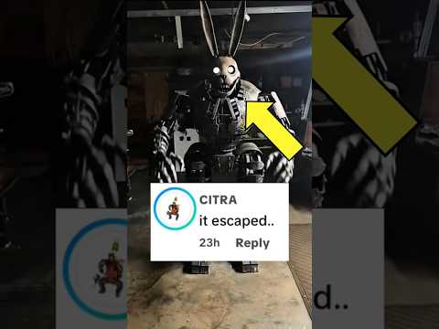 Nosey The Animatronic That Escaped