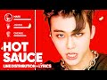 NCT DREAM - Hot Sauce (Line Distribution + Lyrics Color Coded)