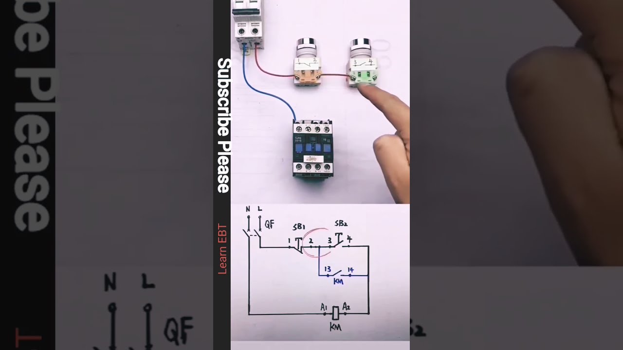 Contactor Holding And Inching With Drawing Shorts Viral