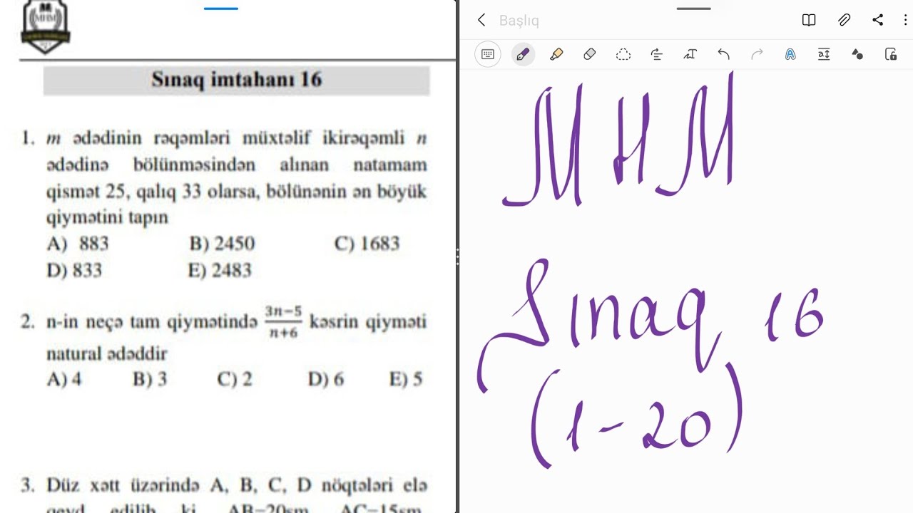 MHM 60 BAL SINAQ 16 (1-20)
