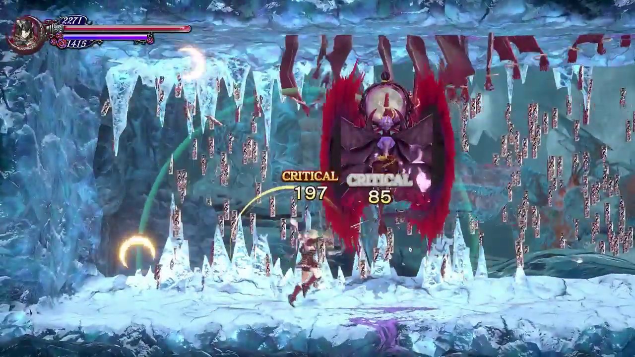 グレモリー 盾なしなまくら縛り ノーダメージボス攻略 Bloodstained ブラッドステインド 初見プレイ Youtube