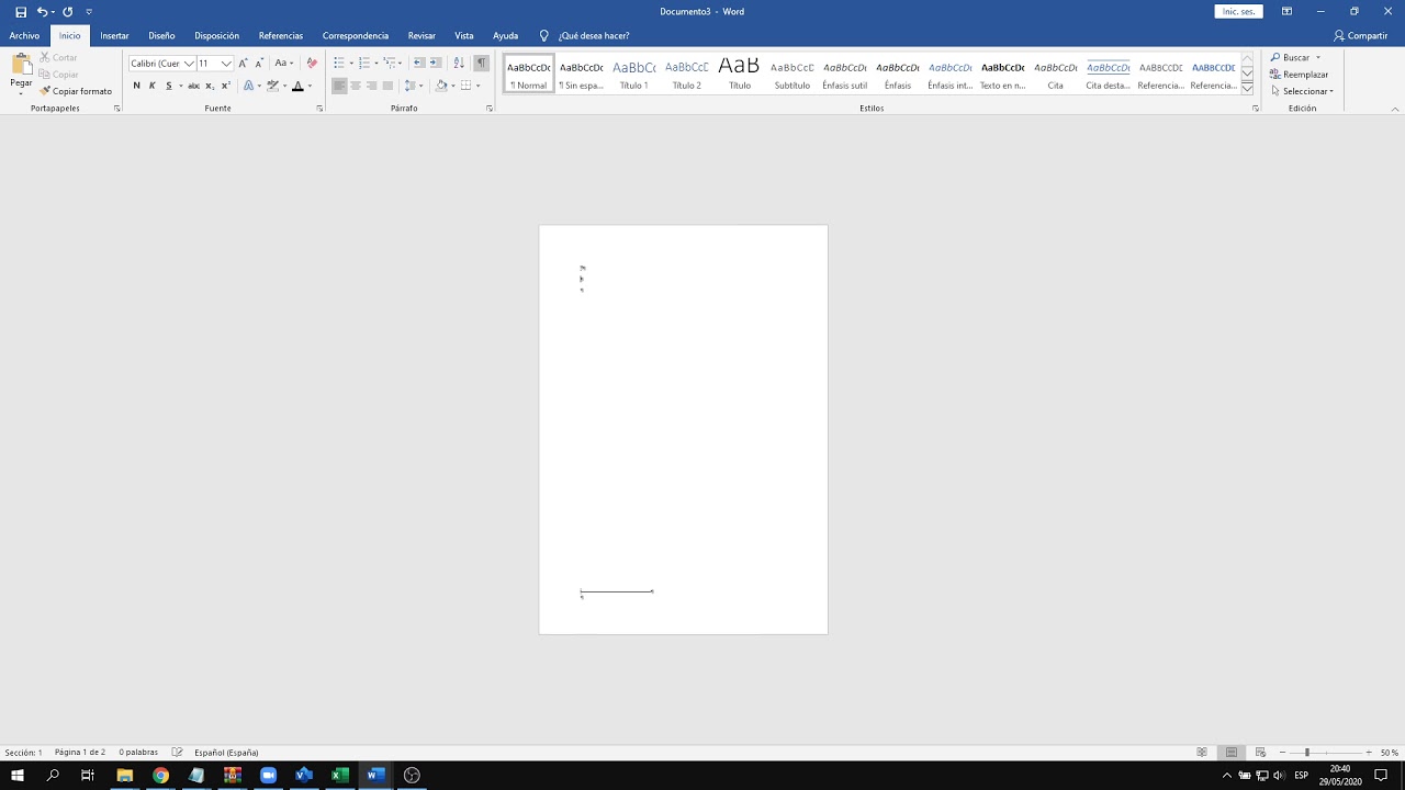 COMO SECCIONAR UN DOCUMENTO DE WORD 2016 - YouTube