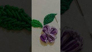 Easy Tassel Embroidery Tutorial | Simple Hand Embroidery for Beginners #shorts #embroidery #art