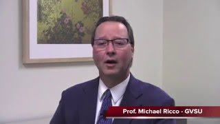 Video Reflective Journals - Interview with Prof. Michael Ricco