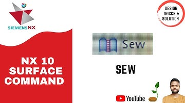 NX10 Sew | Siemens NX10 Sew | How to Use Sew Command In Siemens NX10 | Sew in UGNX