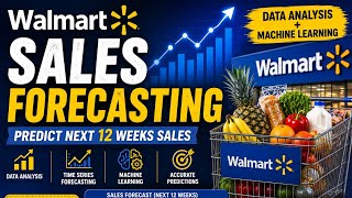 Walmart Sales Forecasting | Python, SARIMA & Streamlit | Data Science Project