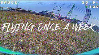 Flying once a week / Racing DVR