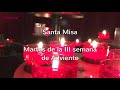 Santa Misa del día de hoy martes 15 de diciembre de 2020 (Rvdo. Enric Ribas, pbro.)