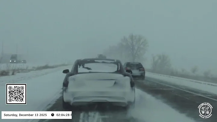 Live: Snow Multi car Accidents, I-55 SB - Springfield, IL to Lincoln, IL. #ILwx