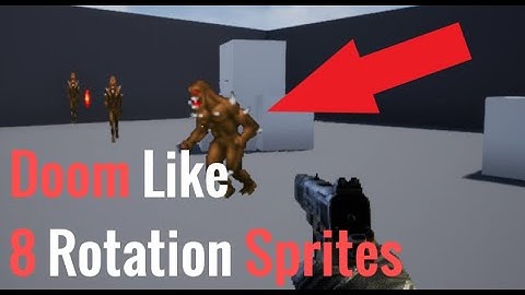 8 Rotational Sprites - Unreal Engine 4