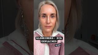 Alzheimers & PCA // the visual variant #shorts #alzheimer #dementia #pca #caregiver #mom #vision