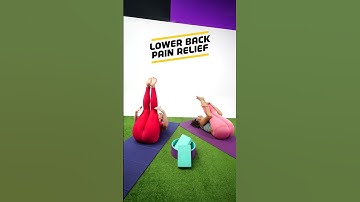 Lower Back Pain Relief Stretch #stretching #stretchedandfit #lowerbackpainrelief