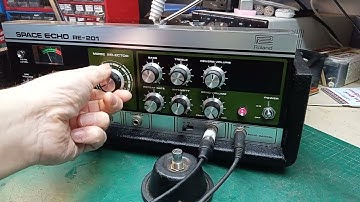 Roland Space Echo RE 201 OVERHAULED test